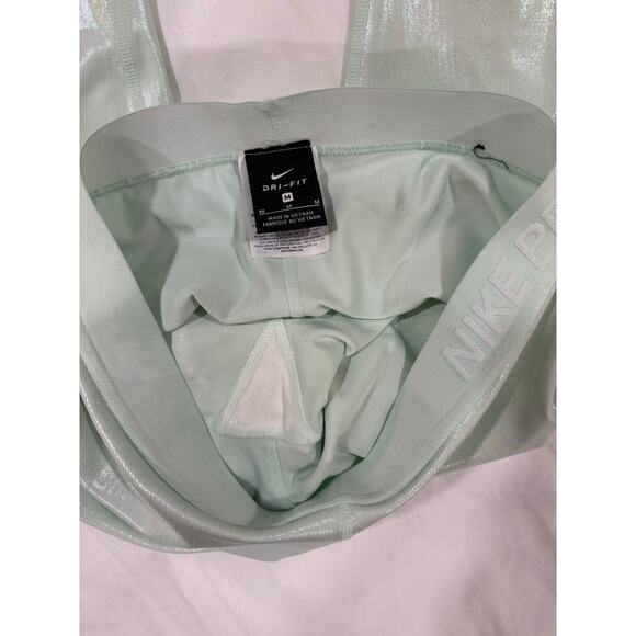 Nike Dri Fit Mermaid Sea Glass 3/4 Length Athletic Leggings Size Medium - Picture 6 of 8